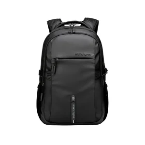 Arctic Hunter B00388 alignés, présentés en bleu, noir, orange et gris foncé. Chaque sac dispose d’un design moderne, d’un port USB intégré, d’un tissu imperméable et d’un compartiment pour ordinateur portable.